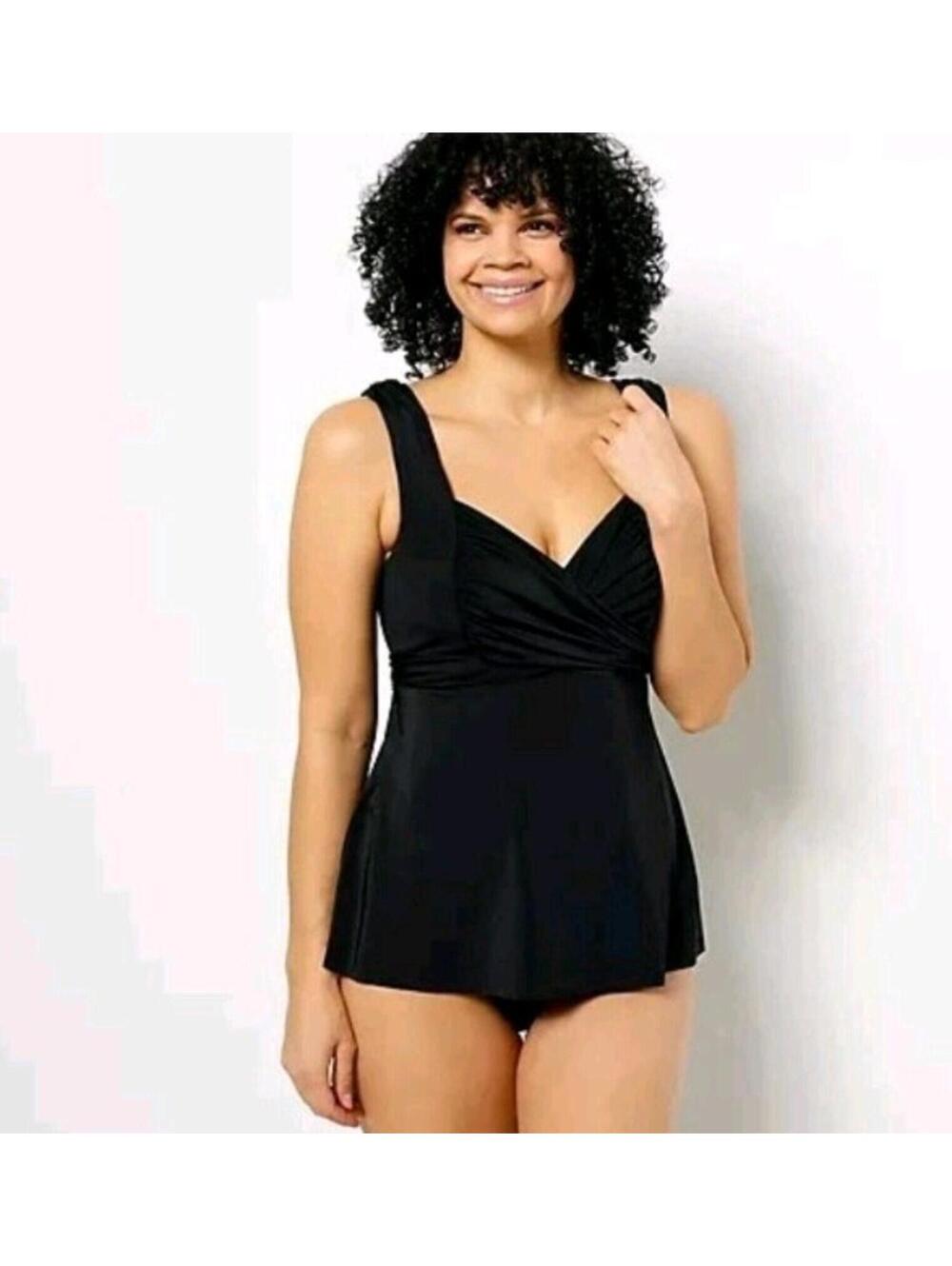 NWOT Kim Gravel Swimsuit 2 Piece Black 6